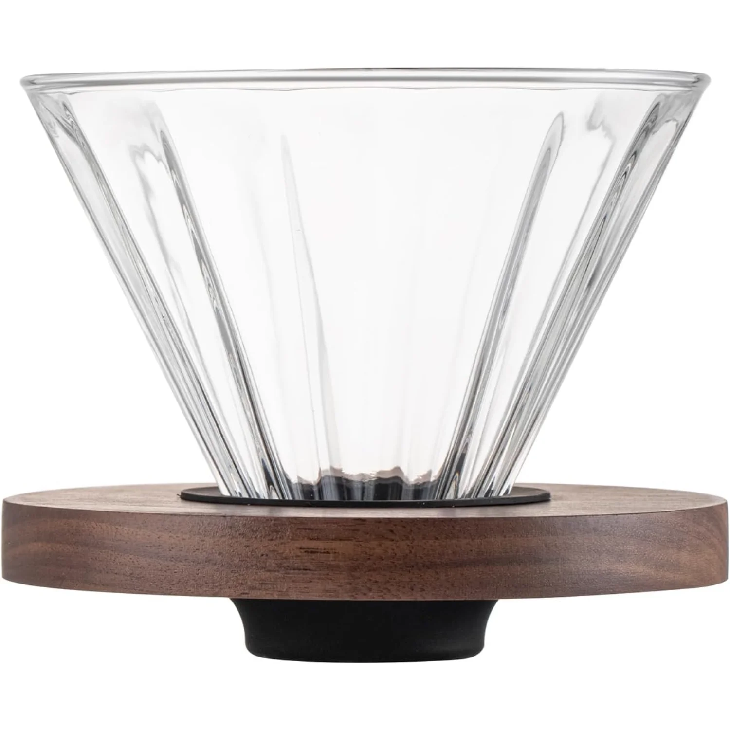 Coffee Dripper, Resuable Pour Over With Walnut Pedestal, Detachable Pour Over Coffee Dripper, Single Cup Coffee Pour Over, 02
Coffee Dripper, Resuable Pour Over With Walnut Pedestal, Detachable Pour Over Coffee Dripper, Single Cup Coffee Pour Over, 02