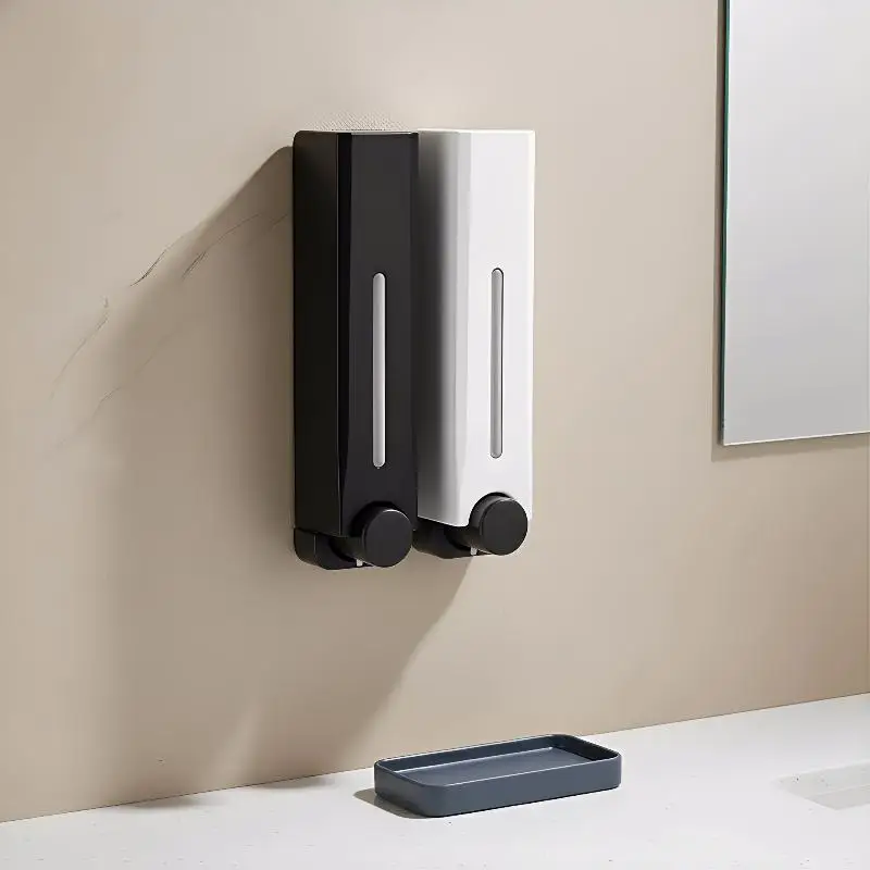 Wall Mounted 500ml Soap Dispenser No Drilling Pump Large Capacity for Home Washroom Bathroom Restaurants
Wall Mounted 500ml Soap Dispenser No Drilling Pump Large Capacity for Home Washroom Bathroom Restaurants