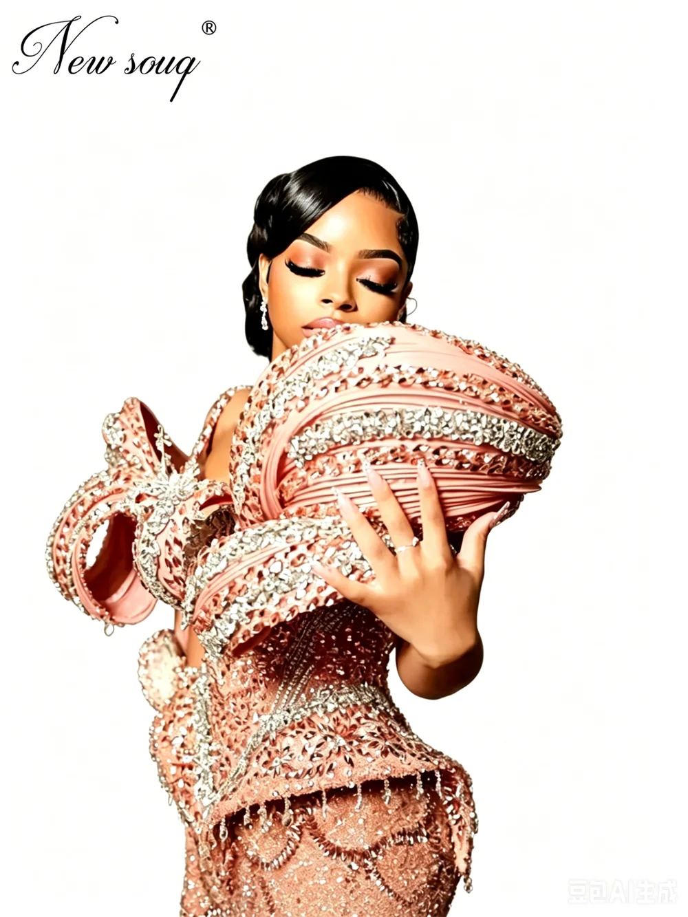 Aso Ebi Ruffles Off Shoulder Evening Dresses Shiny African Mermaid Beaded Wedding Guest Gowns Customize Photography Party Dress
Aso Ebi Ruffles Off Shoulder Evening Dresses Shiny African Mermaid Beaded Wedding Guest Gowns Customize Photography Party Dress