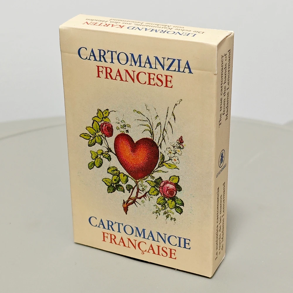 9*6cm French Cartomancy Lenormand Deck 36 Pcs Lenormand Cards In Chinese and English Language Bilingual Edition Classic Deck
9*6cm French Cartomancy Lenormand Deck 36 Pcs Lenormand Cards In Chinese and English Language Bilingual Edition Classic Deck
