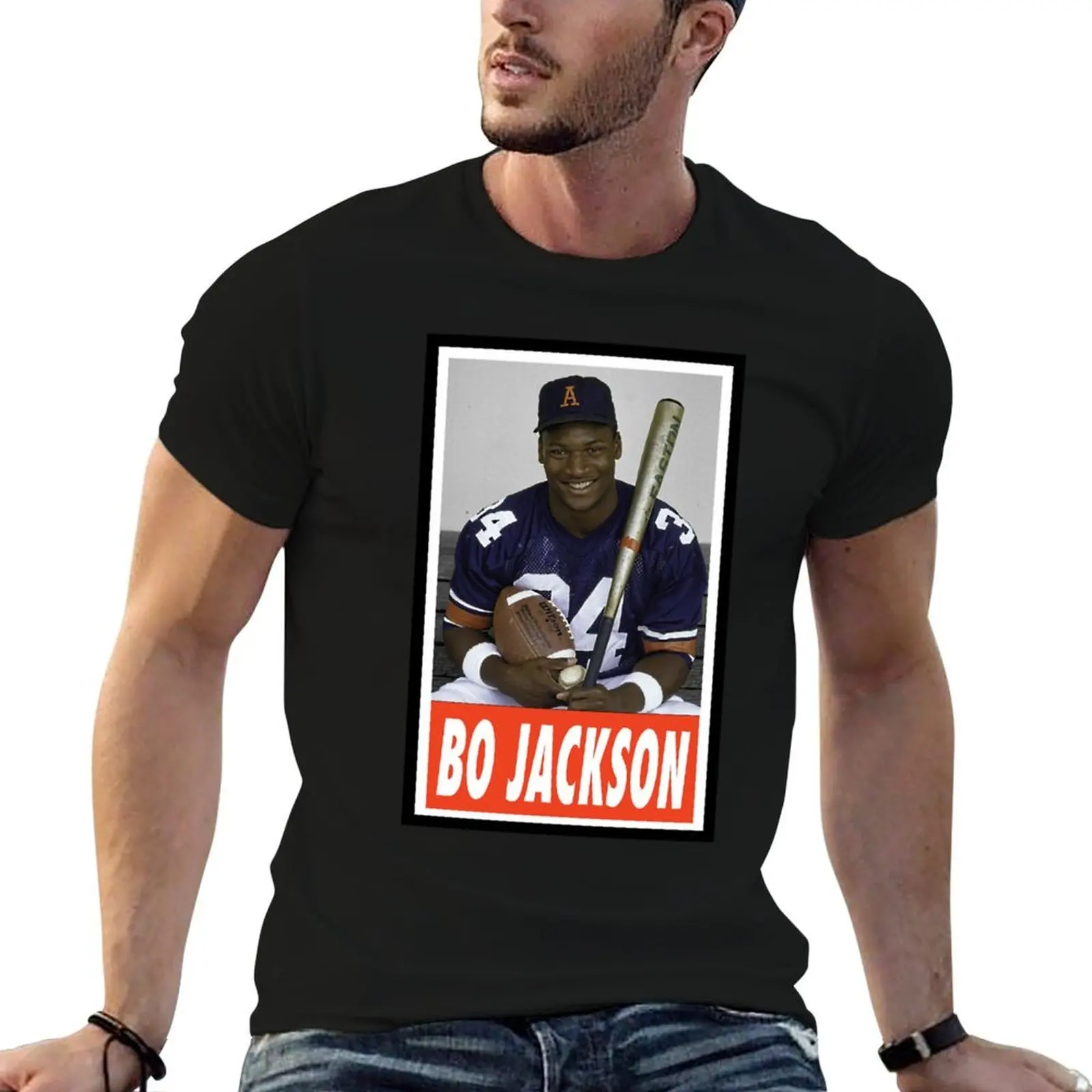 SPORT Bo Jackson T-Shirt t shirt for man 100 percent cotton t shirts designer T-Shirt
SPORT Bo Jackson T-Shirt t shirt for man 100 percent cotton t shirts designer T-Shirt