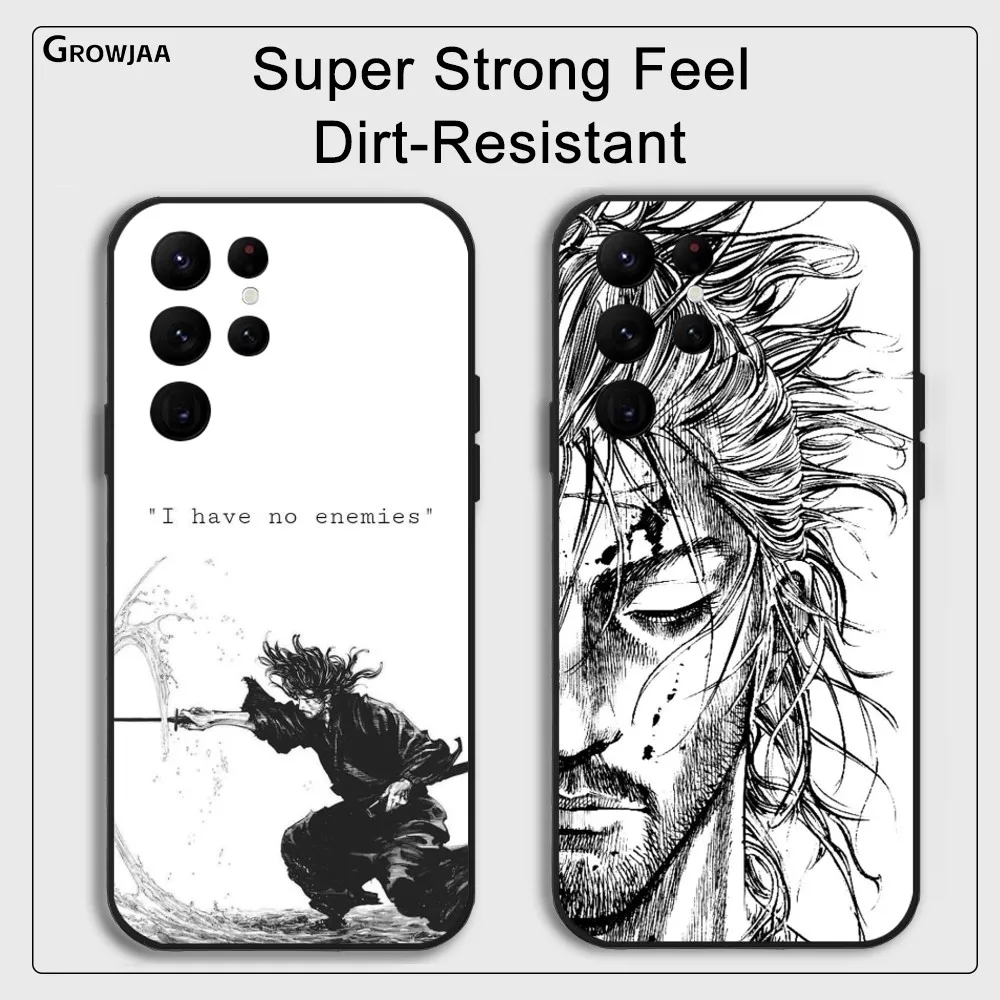 Vagabond S-Samurai Phone Case For Samsung Galaxy S25 S24 S22 S23 Ultra S21 S20 Plus 5G Protective Silicone Funda
Vagabond S-Samurai Phone Case For Samsung Galaxy S25 S24 S22 S23 Ultra S21 S20 Plus 5G Protective Silicone Funda