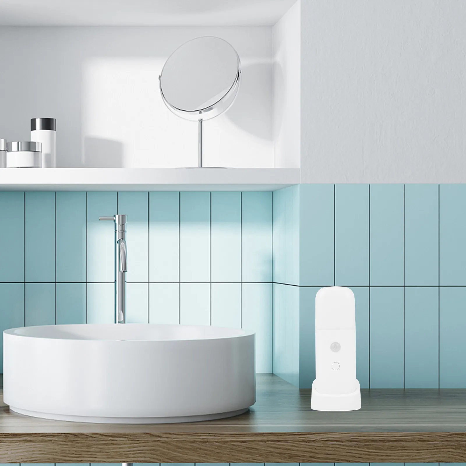 Набор из 1 миниатюрной ночницы с датчиком движения, регулируемой яркостью, для дома, спальни, гостиной
Набор из 1 миниатюрной ночницы с датчиком движения, регулируемой яркостью, для дома, спальни, гостиной