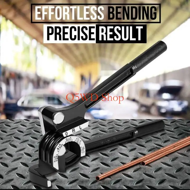 Q5WD Manual Tube Bender 1/4" 5/16" 3/8" 180 Degree Aluminum Alloy Construction With Ergonomic Handle And Scale
Q5WD Manual Tube Bender 1/4" 5/16" 3/8" 180 Degree Aluminum Alloy Construction With Ergonomic Handle And Scale