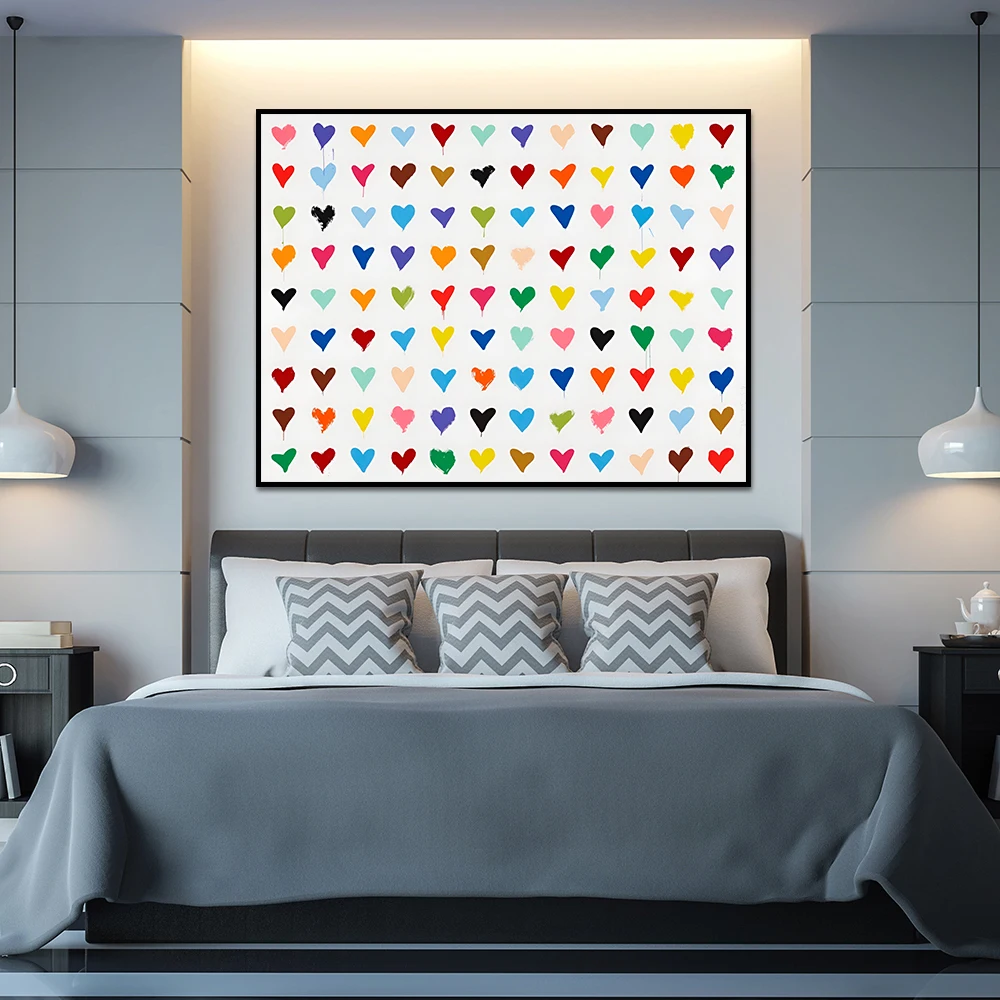 Mr. Brainwash Love Heart Painting Print Canvas Poster Modern Minimalist Wall Art Picture for Living Bed Room Home Decor Cuadros
Mr. Brainwash Love Heart Painting Print Canvas Poster Modern Minimalist Wall Art Picture for Living Bed Room Home Decor Cuadros