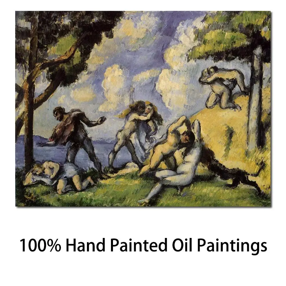 Famous Paintings by Paul Cezanne The Battle of Love Decorative Art Handmade High Quality
Famous Paintings by Paul Cezanne The Battle of Love Decorative Art Handmade High Quality