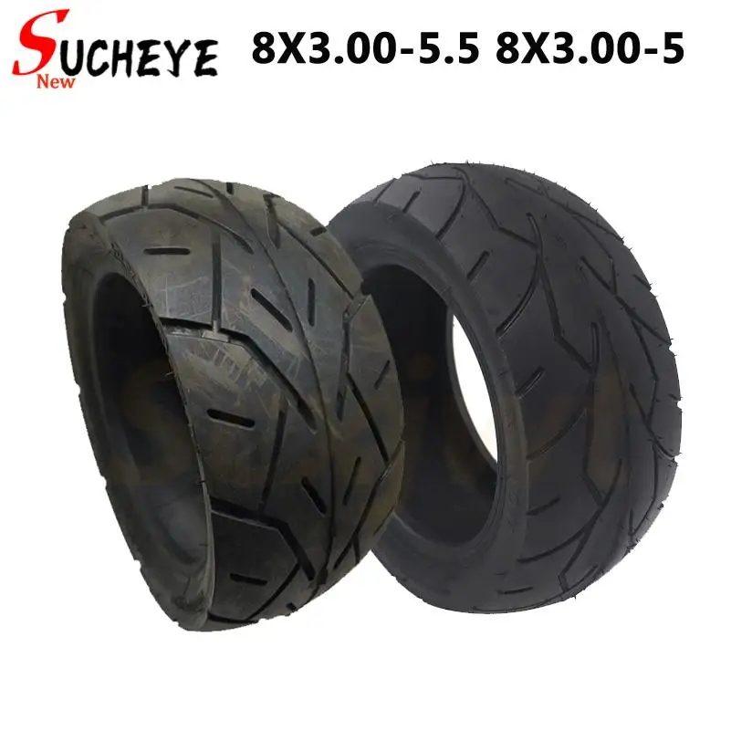 8x3.00-5.5 8x3.00-5 Tubeless Tire 8" City Road Vacuum Tyre For Kaabo Mantis Electric Scooter Parts
8x3.00-5.5 8x3.00-5 Tubeless Tire 8" City Road Vacuum Tyre For Kaabo Mantis Electric Scooter Parts
