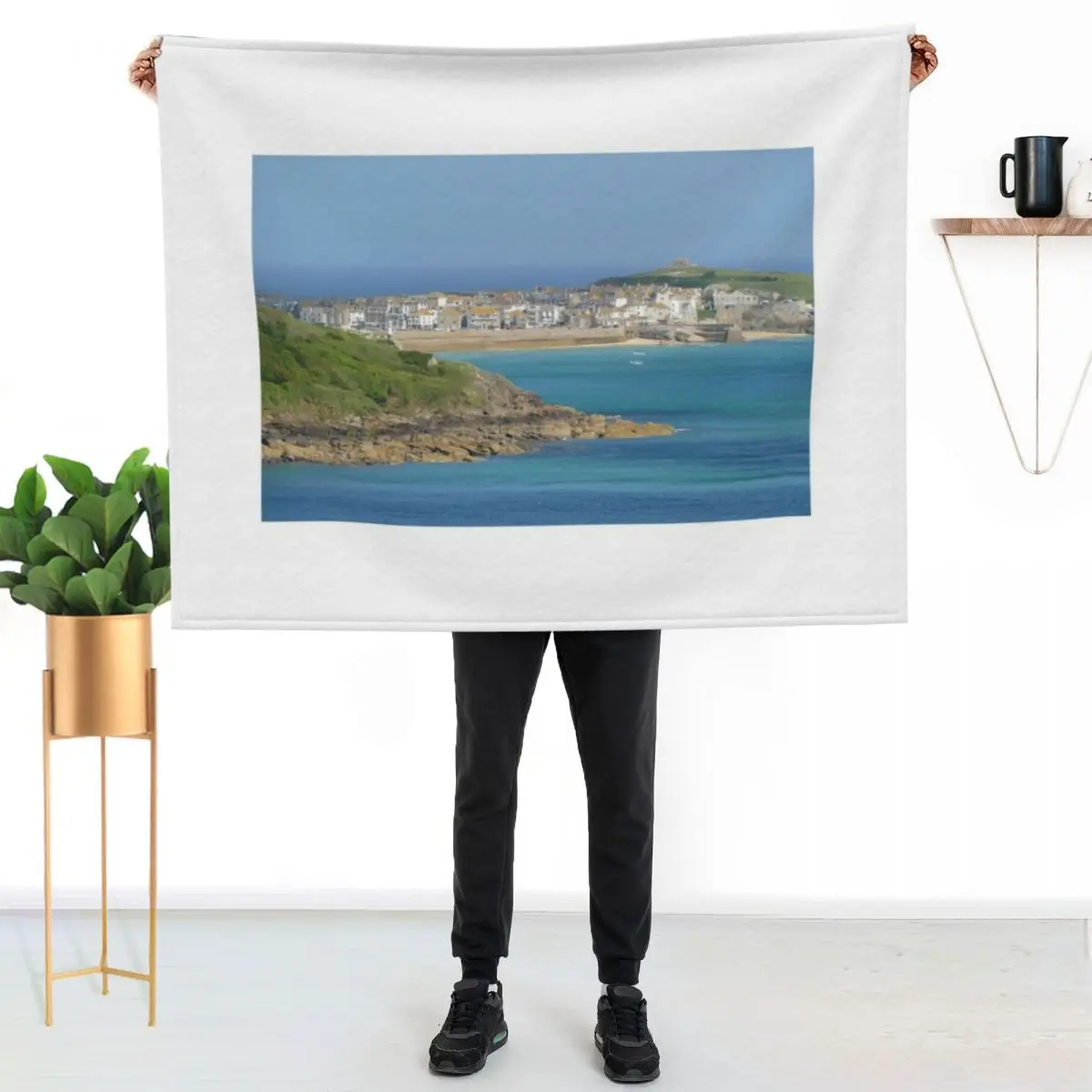 St Ives, Cornwall Throw Blanket Cozy Throw Blanket Birthday Gift for Him Her
St Ives, Cornwall Throw Blanket Cozy Throw Blanket Birthday Gift for Him Her