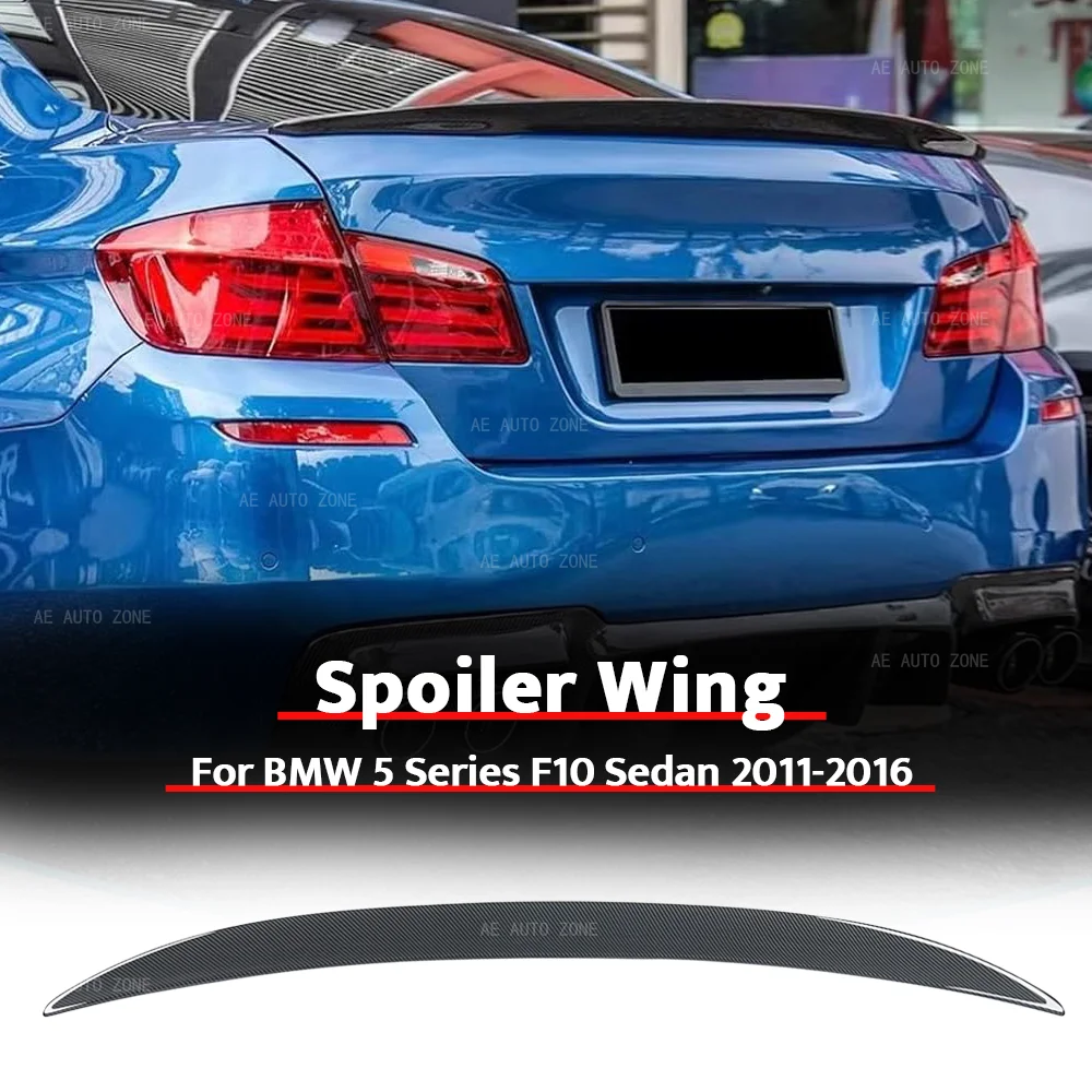 Glossy Carbon Fiber Look MP Style Rear Spoiler Wing For BMW 5 Series F10 Sedan 2011-2016 Boot Lip Tailgate Wing
Glossy Carbon Fiber Look MP Style Rear Spoiler Wing For BMW 5 Series F10 Sedan 2011-2016 Boot Lip Tailgate Wing