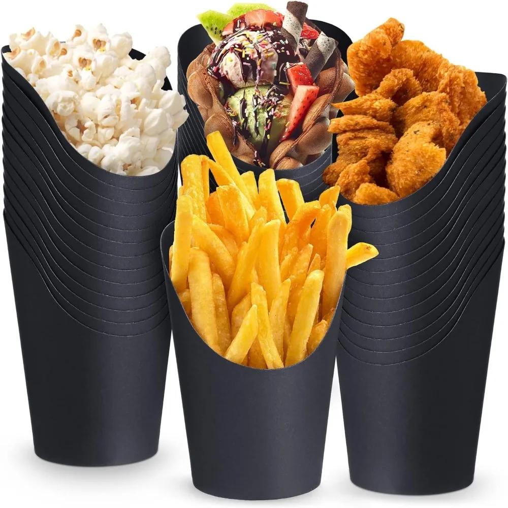 F2 10Pcs 14/16oz French Fries Holder Kraft Paper Disposable French Fry Cup Popcorn Baking Snack Dessert Cupcakes Party Supplies
F2 10Pcs 14/16oz French Fries Holder Kraft Paper Disposable French Fry Cup Popcorn Baking Snack Dessert Cupcakes Party Supplies
