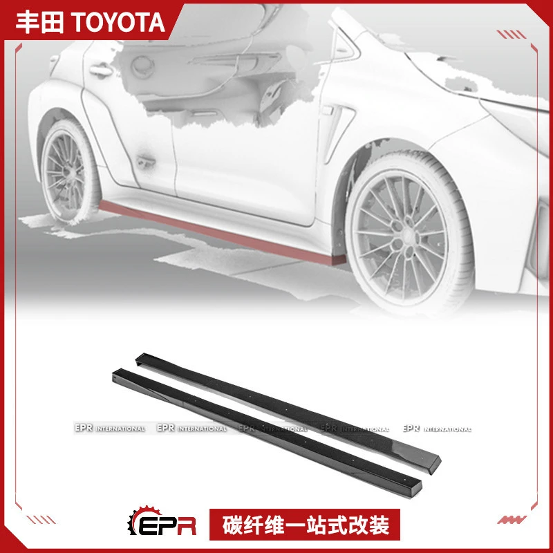 Мастерская мудрости подходит для Toyota GR Corolla, углеродное волокно, стиль EPAV, боковая юбка, спойлер, нижняя пластина, модификация
Мастерская мудрости подходит для Toyota GR Corolla, углеродное волокно, стиль EPAV, боковая юбка, спойлер, нижняя пластина, модификация