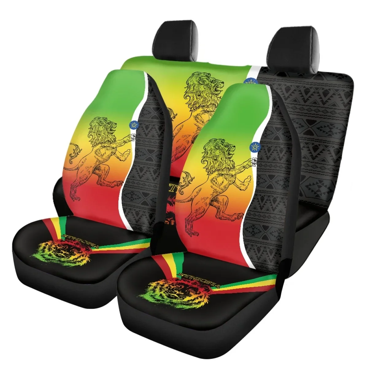 New Ethiopia Flag Design Front and Back for Vehicle Seat Covers Pack of 4 Universal Front and Back Seat Protective Cover Gifts
New Ethiopia Flag Design Front and Back for Vehicle Seat Covers Pack of 4 Universal Front and Back Seat Protective Cover Gifts