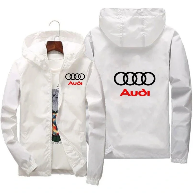 2025 New Men's Fashion Jacket Audi Car Logo Outdoor Sports Windbreaker Rainproof and Windproof Coat Summer thin jacket
2025 New Men's Fashion Jacket Audi Car Logo Outdoor Sports Windbreaker Rainproof and Windproof Coat Summer thin jacket