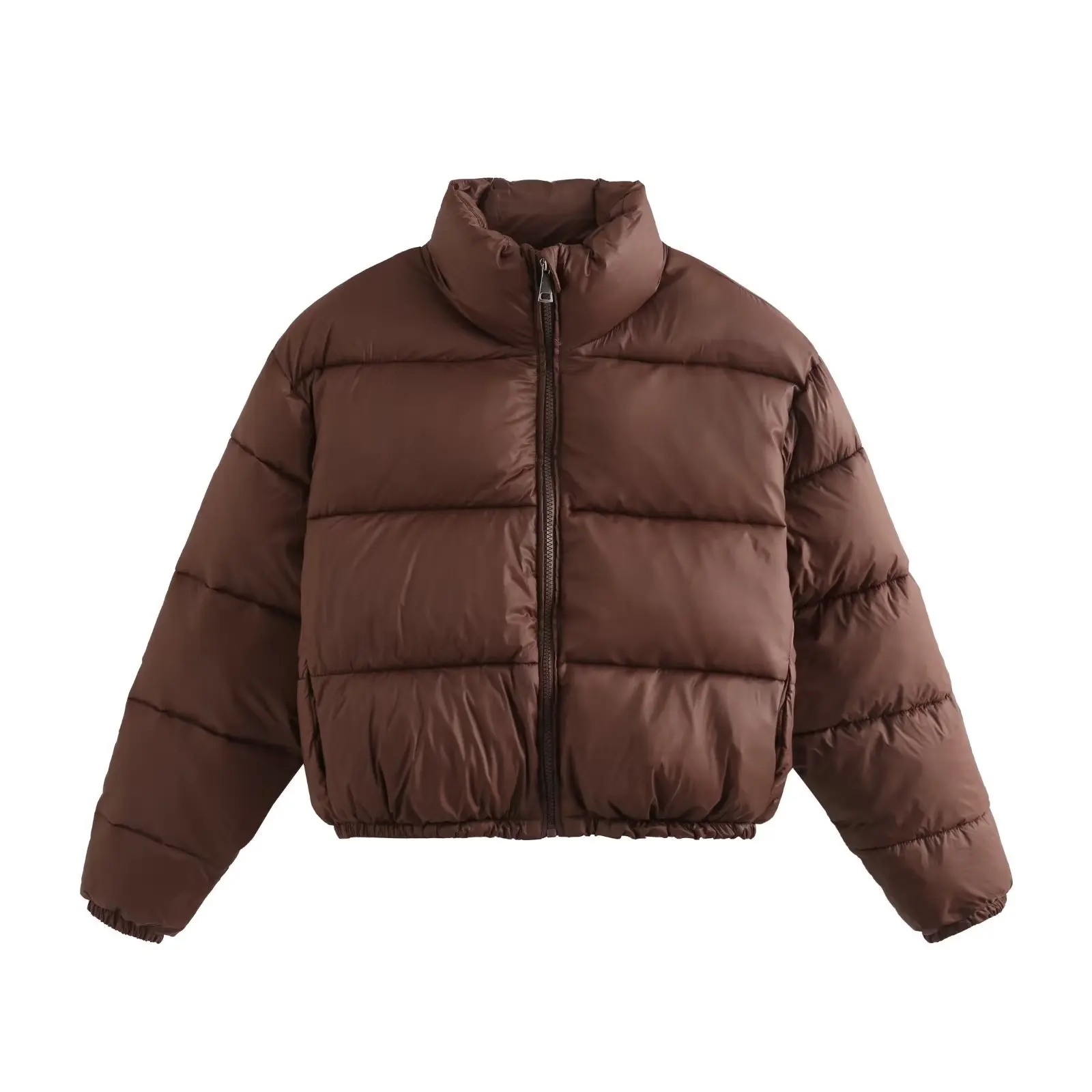 Spring and Autumn Winter Solid Color European and American Street Stand Up Collar Breadman Cotton Jacket Female
Spring and Autumn Winter Solid Color European and American Street Stand Up Collar Breadman Cotton Jacket Female