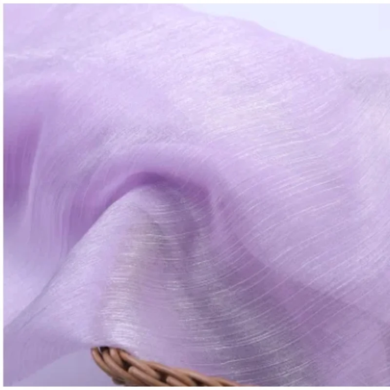 Ice flower wrinkled Hanfu fabric, ancient costume organza, sparkling wrinkled gauze, dress, large sleeve shirt, shiny silk fabri
Ice flower wrinkled Hanfu fabric, ancient costume organza, sparkling wrinkled gauze, dress, large sleeve shirt, shiny silk fabri