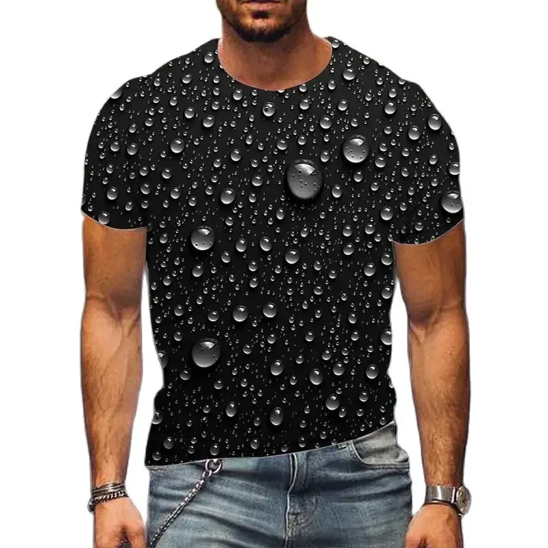 2024 Summer Water Droplet 3D Print T-Shirts Streetwear Men Fashion Casual Harajuku Oversized O-Neck T Shirt Tees Tops Clothing
2024 Summer Water Droplet 3D Print T-Shirts Streetwear Men Fashion Casual Harajuku Oversized O-Neck T Shirt Tees Tops Clothing