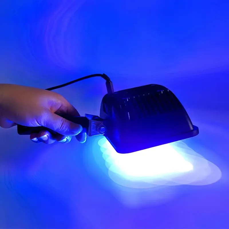 High intensity UV curing lamp UV LED lamp 405nm 365nm 395nm UV glue green oil resin 3D printing solder OCA crack detection
High intensity UV curing lamp UV LED lamp 405nm 365nm 395nm UV glue green oil resin 3D printing solder OCA crack detection