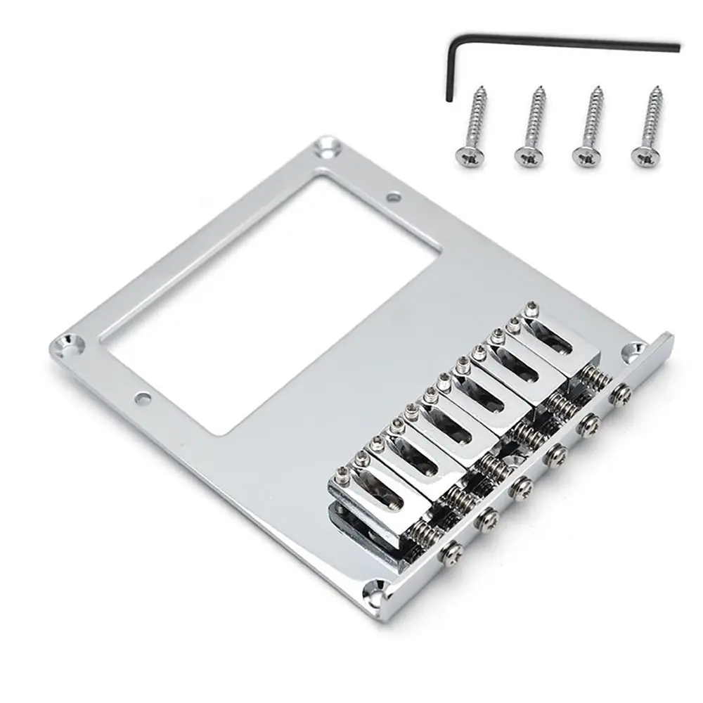 String Spacing 10.5mm Electirc Guitar Bridge With Screws With Wrench Humbucker Bridge Guitar Parts 6-Strings Guitar Bridge
String Spacing 10.5mm Electirc Guitar Bridge With Screws With Wrench Humbucker Bridge Guitar Parts 6-Strings Guitar Bridge