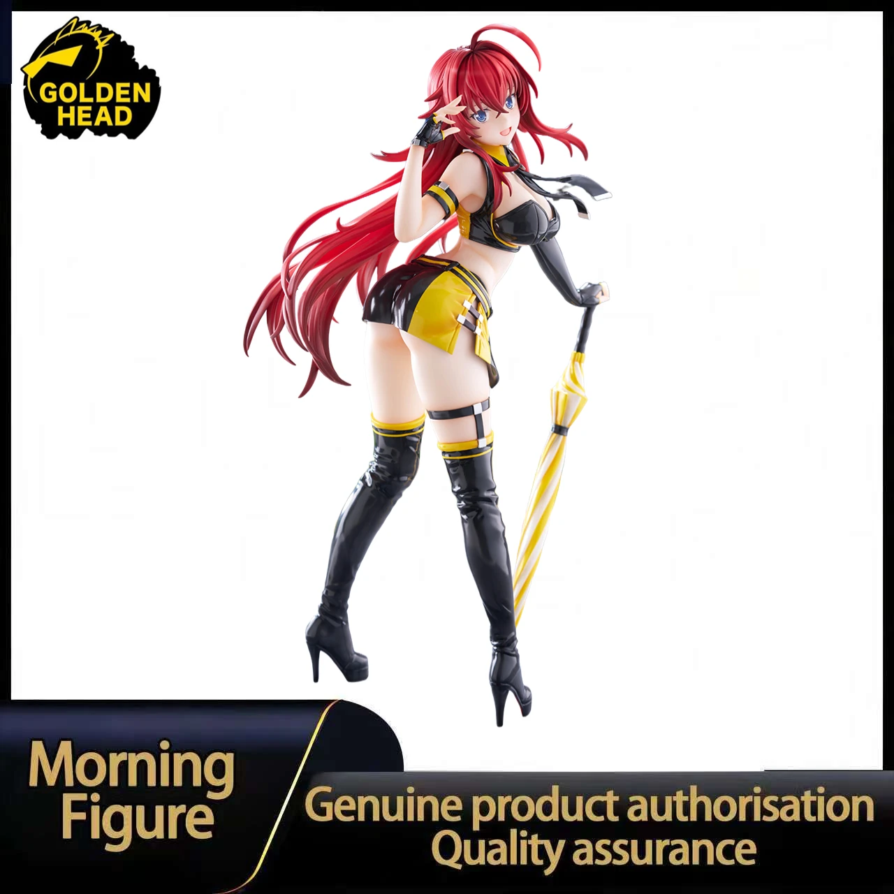 In Stock GOLDEN HEAD High School D×D HERO Rias Gremory Racing Queen Limited Edition 1/3.5 Scale Figure Toy Model Collection
In Stock GOLDEN HEAD High School D×D HERO Rias Gremory Racing Queen Limited Edition 1/3.5 Scale Figure Toy Model Collection