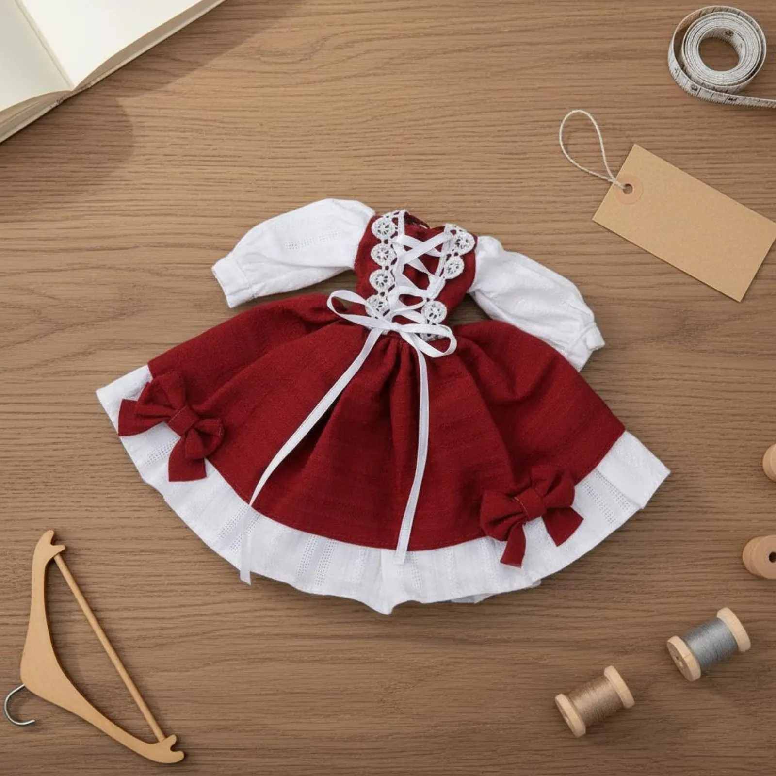 Blythe Doll Dress British Design OB24 Doll Outfit Miniature Dress Double-Layer Textile for Collection
Blythe Doll Dress British Design OB24 Doll Outfit Miniature Dress Double-Layer Textile for Collection