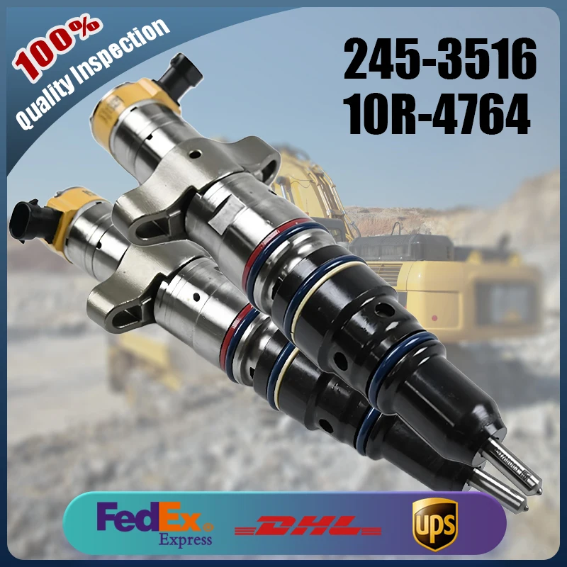 Diesel Engine Parts Fuel Common Rail Injector 245-3516 10R-4764 Suitable for Caterpillar C7 C9 Excavator 320DL 320DLN 320D2
Diesel Engine Parts Fuel Common Rail Injector 245-3516 10R-4764 Suitable for Caterpillar C7 C9 Excavator 320DL 320DLN 320D2