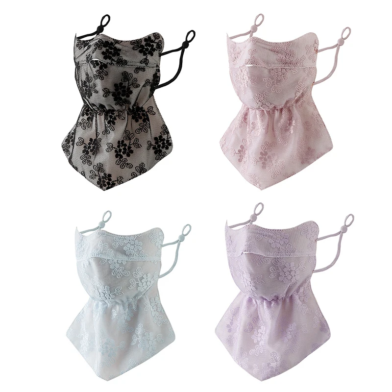 Quick Drying Ice Silk Mask Flower Pattern Ear Hanging Sunscreen Mask UV Protection Neck Wrap Bandana Scarf Sun Blocking Mask
Quick Drying Ice Silk Mask Flower Pattern Ear Hanging Sunscreen Mask UV Protection Neck Wrap Bandana Scarf Sun Blocking Mask