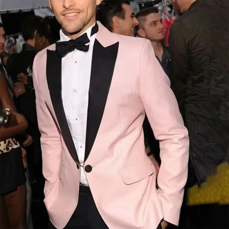 Мужской костюм, шикарный деловой костюм на одной пуговице, красивый пик с лацканами, приталенный костюм из двух предметов, куртка с брюками, официальная одежда для ужина и вечеринки
Мужской костюм, шикарный деловой костюм на одной пуговице, красивый пик с лацканами, приталенный костюм из двух предметов, куртка с брюками, официальная одежда для ужина и вечеринки