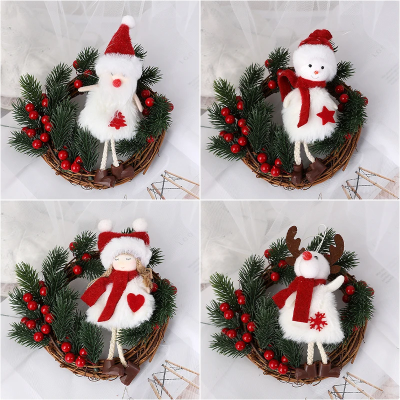Merry Christmas Decorations Xmas Tree Hanging Plush Dolls Santa Snowman Elk Doll Xmas Home Ornaments New Year Gifts Navidad 2024
Merry Christmas Decorations Xmas Tree Hanging Plush Dolls Santa Snowman Elk Doll Xmas Home Ornaments New Year Gifts Navidad 2024