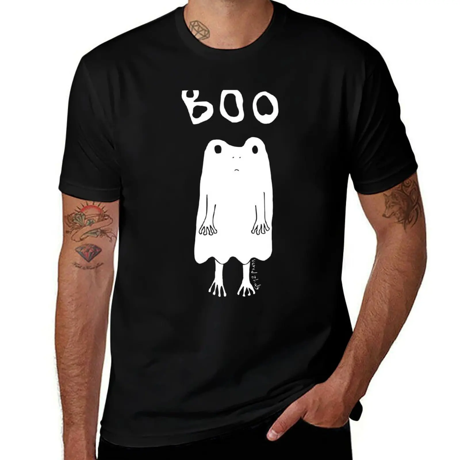 Frog Ghost T-Shirt t shirts for man slim fit men t shirt cotton 100% t shirts for man cotton T-shirt
Frog Ghost T-Shirt t shirts for man slim fit men t shirt cotton 100% t shirts for man cotton T-shirt