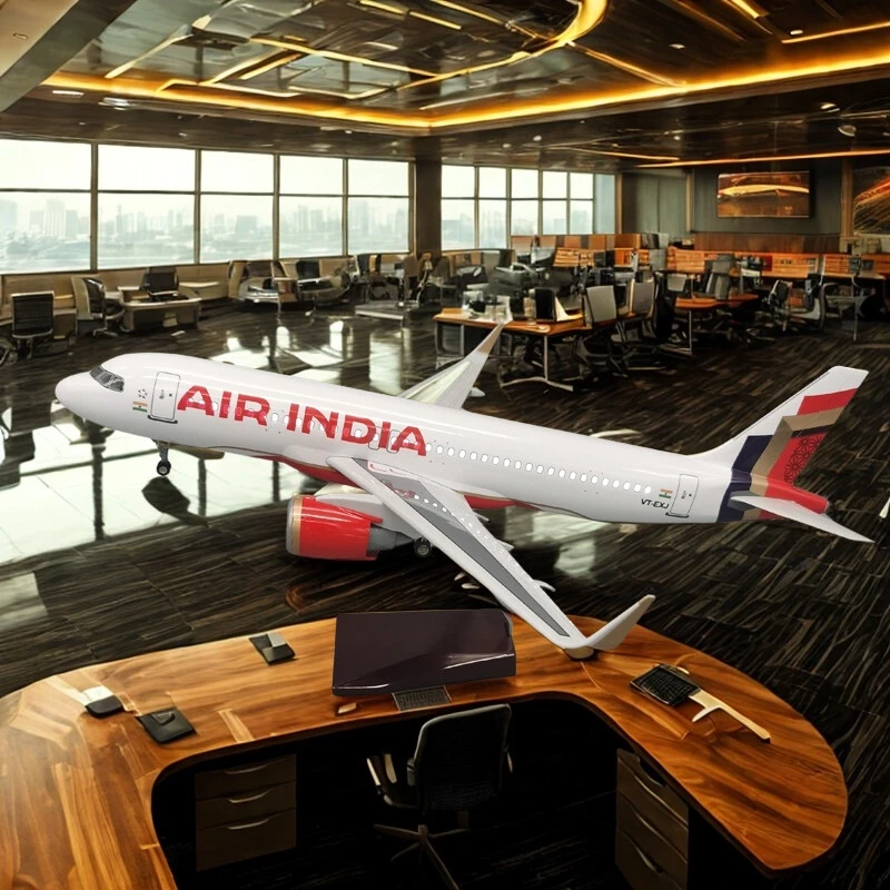 Scale 47cm Model Air India A320 Neo Aircraft Desk Accessories With Base Display Aircraft Collection Decoration for Collections
Scale 47cm Model Air India A320 Neo Aircraft Desk Accessories With Base Display Aircraft Collection Decoration for Collections