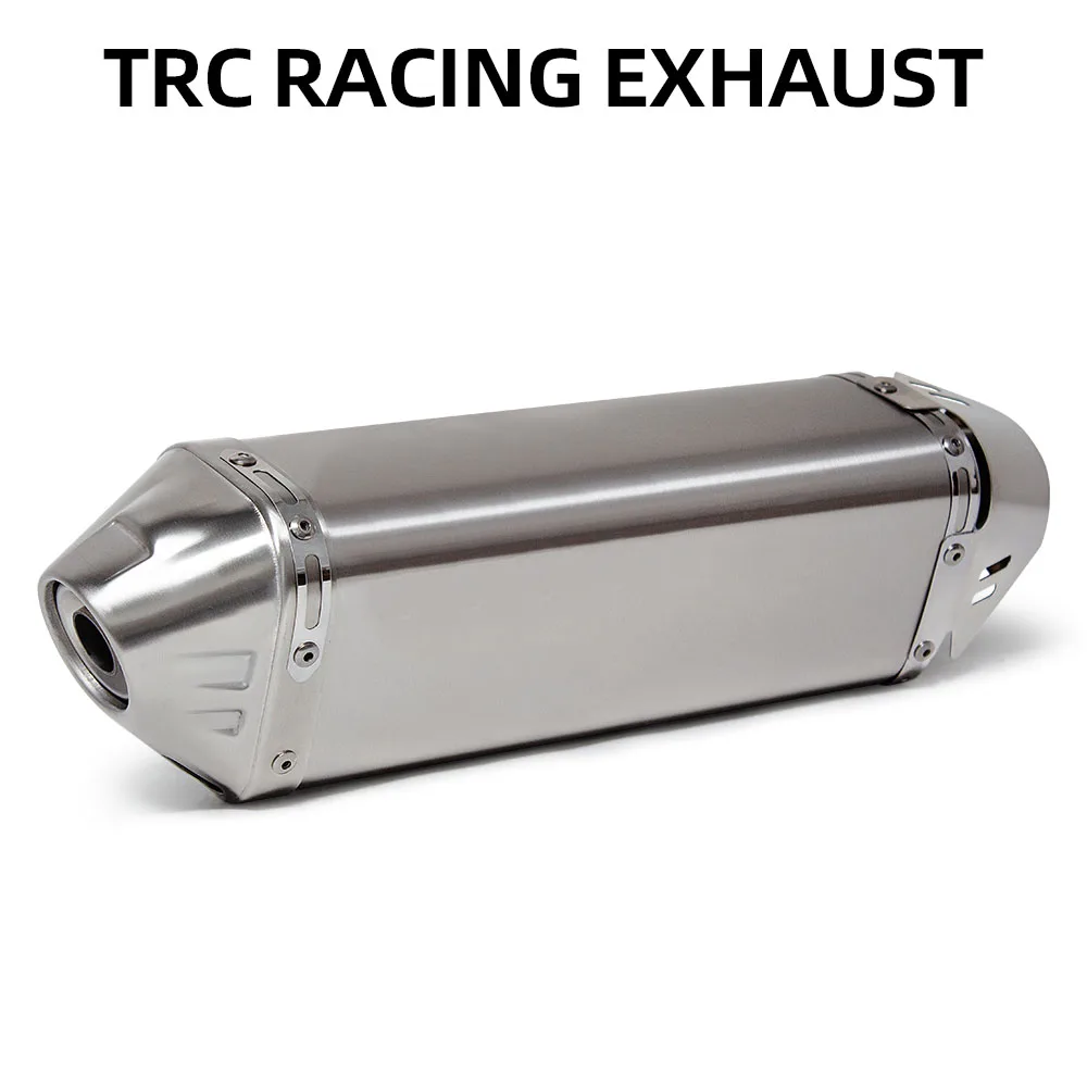 TRC-GP Exhaust Motorcycle Universal 51mm Muffler with DB Killer For Kawasaki Suzuki s1000r mt09 mt07 r6 cbr250rr cb650f rc390
TRC-GP Exhaust Motorcycle Universal 51mm Muffler with DB Killer For Kawasaki Suzuki s1000r mt09 mt07 r6 cbr250rr cb650f rc390
