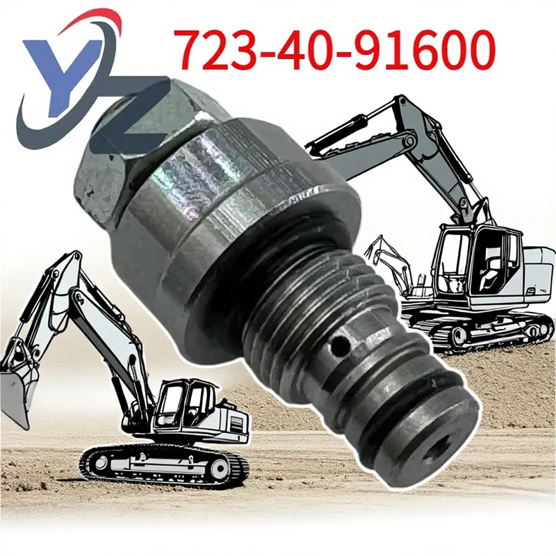 723-40-91600 Excavator Overflow Valve PC200-7 Main Relief Valve for Komatsu 7234091600
723-40-91600 Excavator Overflow Valve PC200-7 Main Relief Valve for Komatsu 7234091600