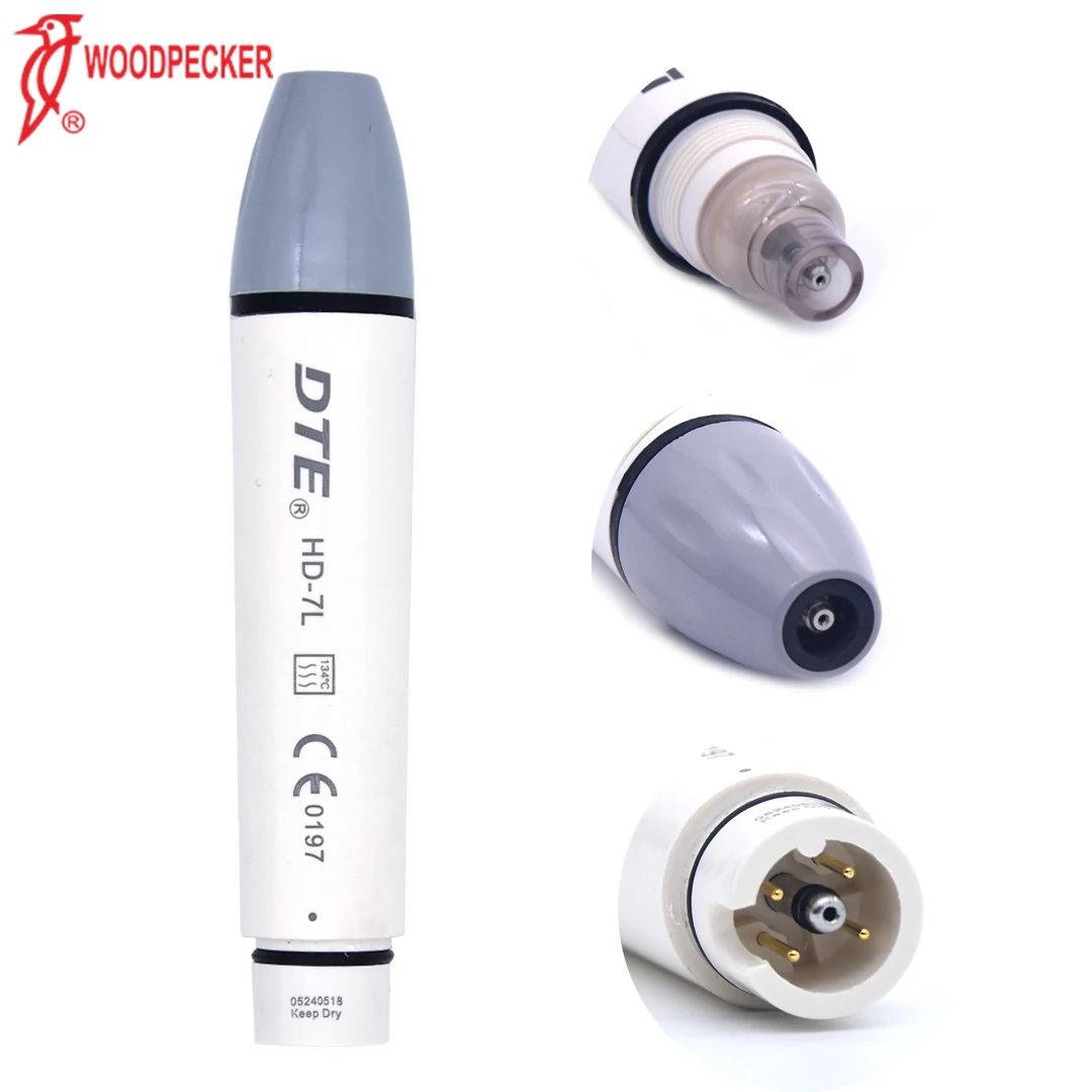 Dental Ultrasonic Scaler Handpiece for Woodpecker HW-5L HW-3H HD-7L HD-7H Scaling Handle Dental-handpiece Dental Products
Dental Ultrasonic Scaler Handpiece for Woodpecker HW-5L HW-3H HD-7L HD-7H Scaling Handle Dental-handpiece Dental Products