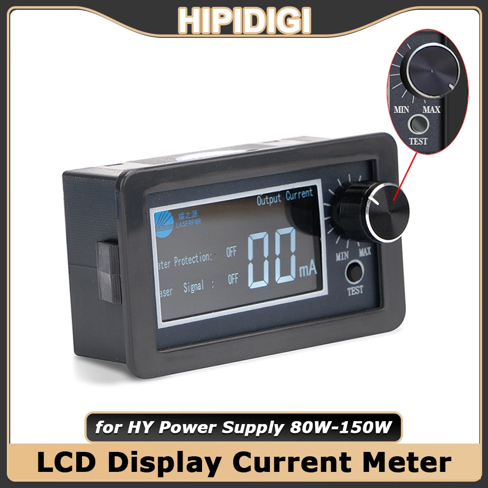 LCD Display CO2 Current Meter External Screen Current Status Display for HY Series 80W 100W 150W CO2 Laser Power Supply
LCD Display CO2 Current Meter External Screen Current Status Display for HY Series 80W 100W 150W CO2 Laser Power Supply