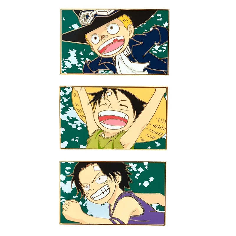Japanese anime One Piece Luffy Kawaii cartoon pattern brooch anime merchandise small gift
Japanese anime One Piece Luffy Kawaii cartoon pattern brooch anime merchandise small gift