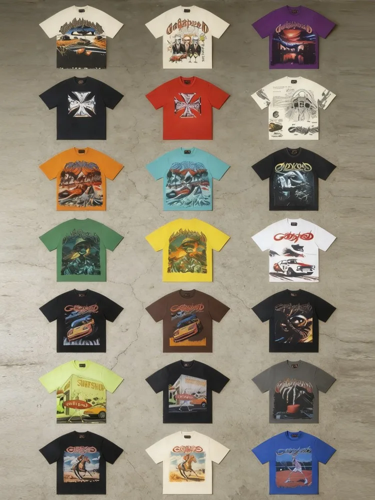 Футболка American Sle GodSpeed Skull с ретро-принтом, повседневная, свободного кроя, летняя, из чистого хлопка, с коротким рукавом
Футболка American Sle GodSpeed Skull с ретро-принтом, повседневная, свободного кроя, летняя, из чистого хлопка, с коротким рукавом