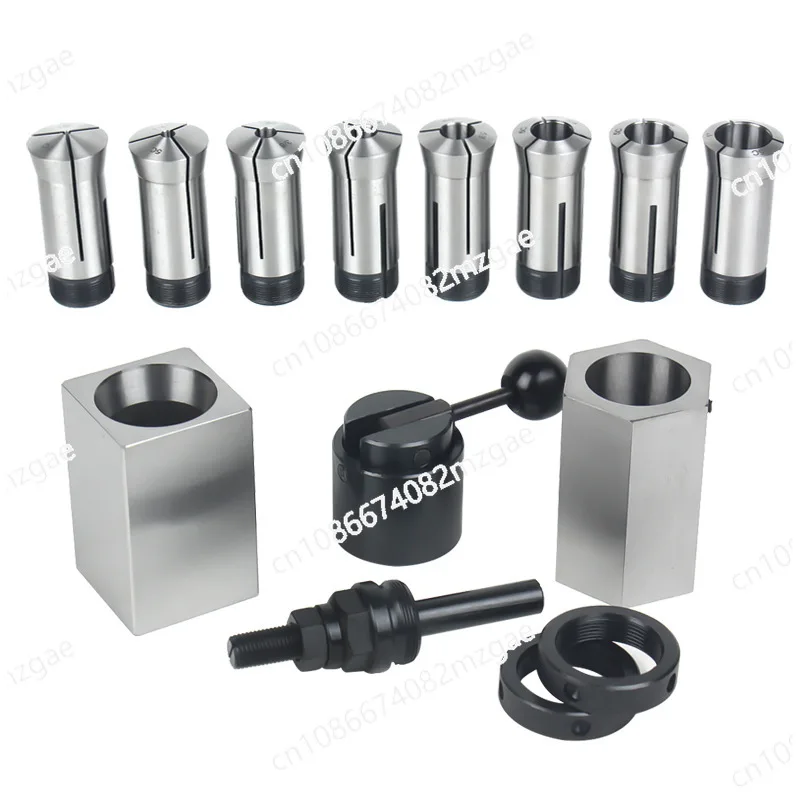 5C square hexagonal set + 5C spring collet sharpener chuck 8PCS set combination U3 chuck
5C square hexagonal set + 5C spring collet sharpener chuck 8PCS set combination U3 chuck