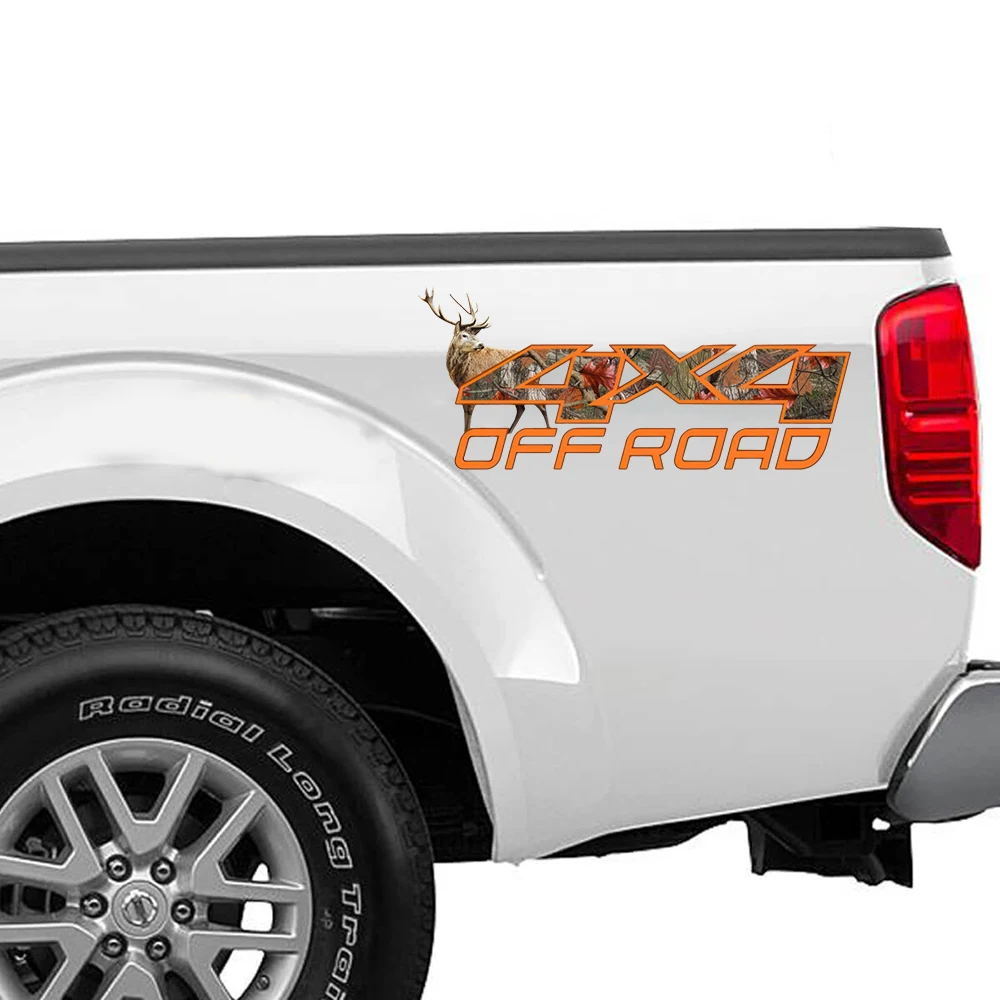 2Pcs 4x4 Offroad with Buck Car Sticker Decal Deer Hunting 4x4 Truck Auto Vehicle Bumper Tailgate Hood Decor
2Pcs 4x4 Offroad with Buck Car Sticker Decal Deer Hunting 4x4 Truck Auto Vehicle Bumper Tailgate Hood Decor