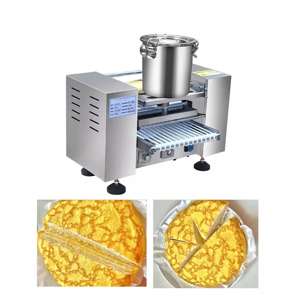 Automatic Professional Crepe Maker Fluffy Pancake Making Machine for Hotel Commercial Use
Automatic Professional Crepe Maker Fluffy Pancake Making Machine for Hotel Commercial Use
