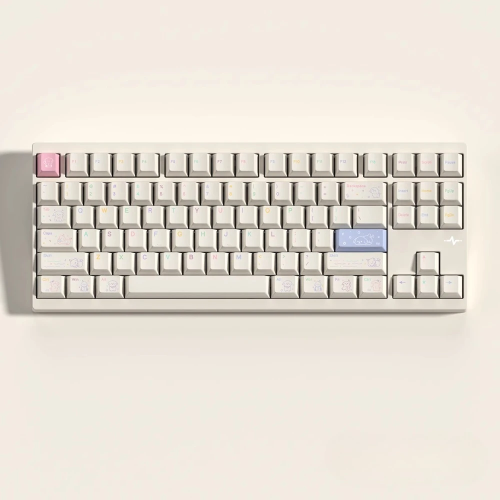 Star Puppy Theme Keycap Set 144key PBT Custom Cute Milky White Keyboard Cap Cherry Profile Gaming KeyCap for Mechanical Keyboard
Star Puppy Theme Keycap Set 144key PBT Custom Cute Milky White Keyboard Cap Cherry Profile Gaming KeyCap for Mechanical Keyboard