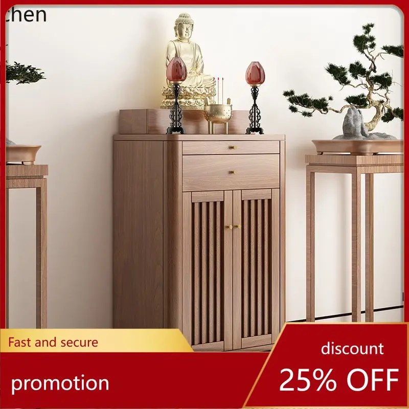 CZ Chinese Style Solid Wood Buddha Cabinet Home Altar Worship Table Living Room Small Guanyin God of Wealth Standing Cabinet
CZ Chinese Style Solid Wood Buddha Cabinet Home Altar Worship Table Living Room Small Guanyin God of Wealth Standing Cabinet