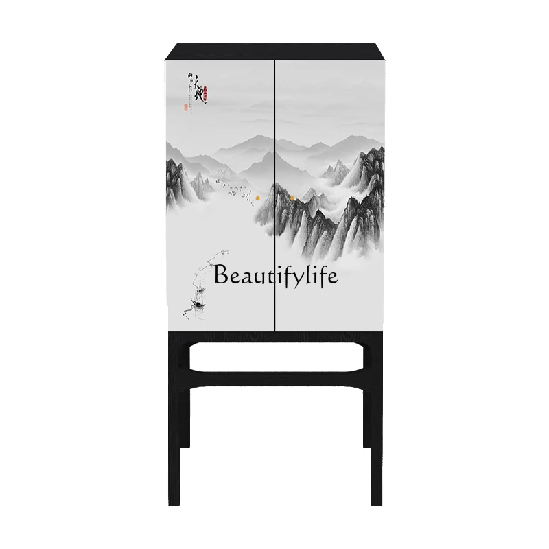 New Chinese Style Cabinet Storage Wall Storage Cabinet Solid Wood Chest of Drawers Shelf Modern
New Chinese Style Cabinet Storage Wall Storage Cabinet Solid Wood Chest of Drawers Shelf Modern
