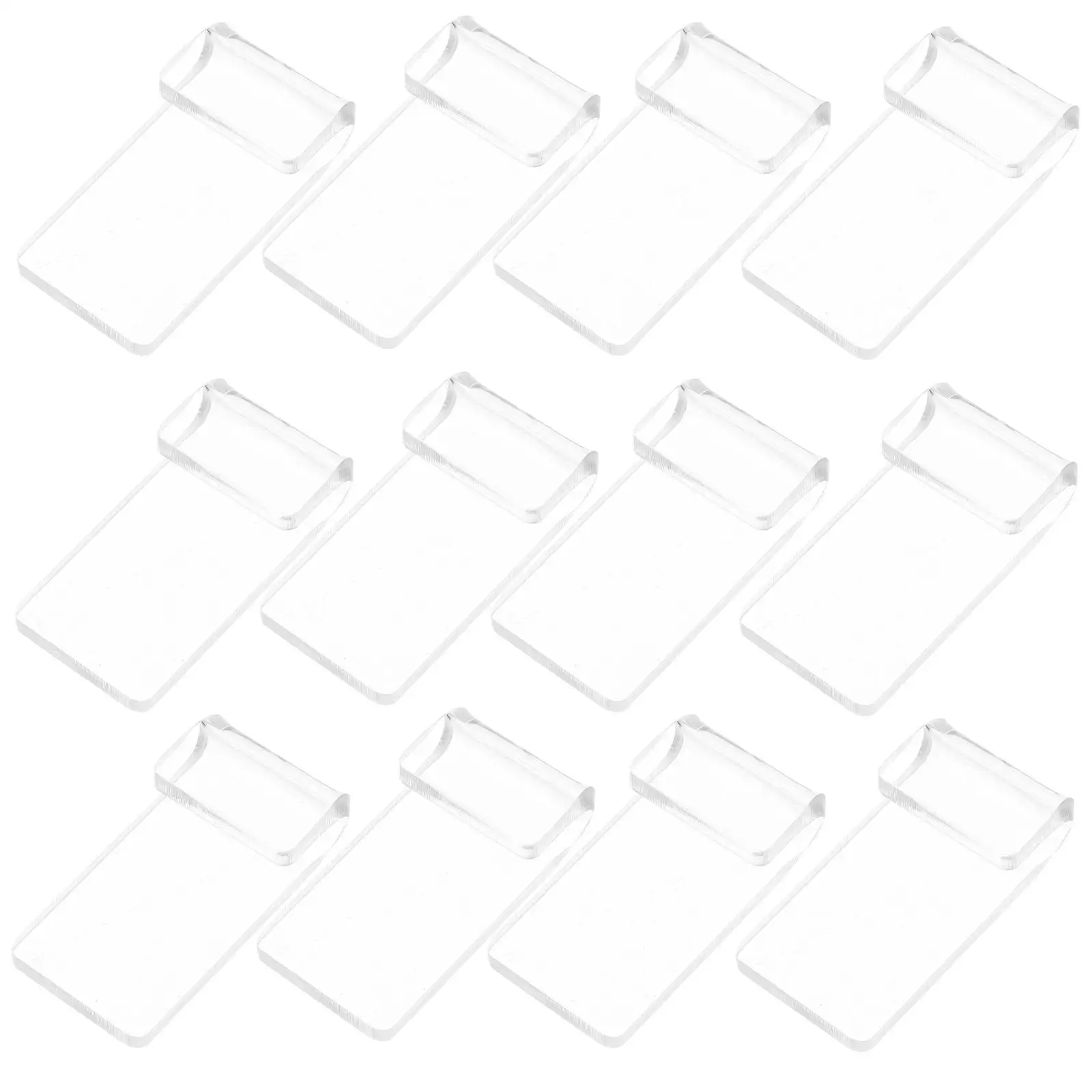 12 Pcs Acrylic Record Holder CD -mounted Organizer Shelf Vinyl Storage Display Home Decor Transparent Durability
12 Pcs Acrylic Record Holder CD -mounted Organizer Shelf Vinyl Storage Display Home Decor Transparent Durability