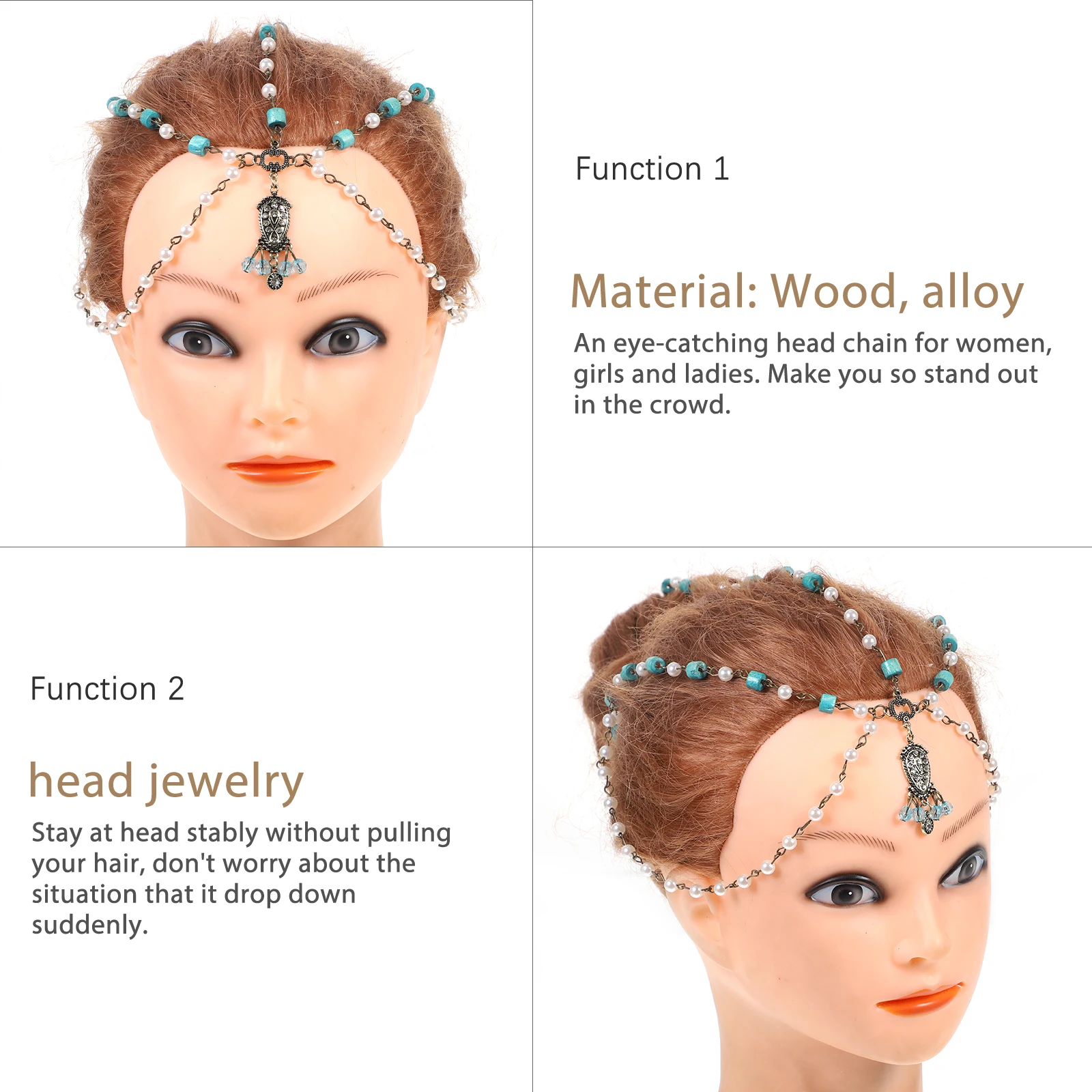 Boho Head Chain Women 70s Accessories Beaded Festival Bridal Hairpiece Delicate Charm Elegance Wedding Jewelry Gift
Boho Head Chain Women 70s Accessories Beaded Festival Bridal Hairpiece Delicate Charm Elegance Wedding Jewelry Gift