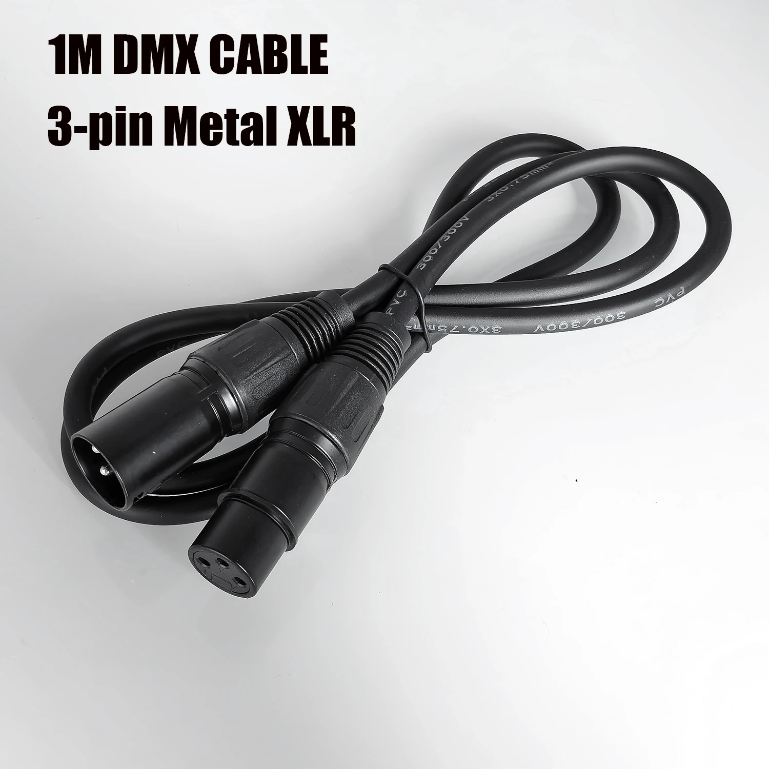 1M DMX Cable 3Pin XLR Par Light Moving Head Light Laser Light Stage Device Signal Line
1M DMX Cable 3Pin XLR Par Light Moving Head Light Laser Light Stage Device Signal Line