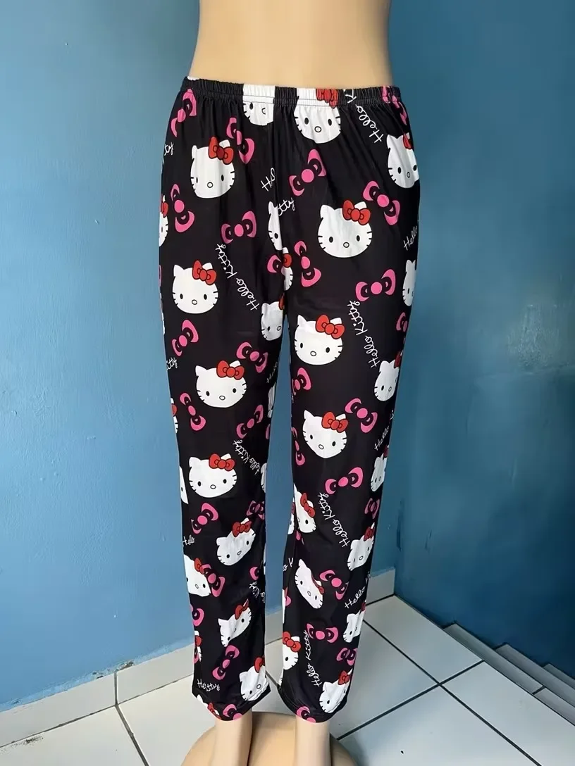 Sanrio Kawaii Hello Kitty Allover Print Adult Kids Lounge Pants Family Summer Quick-dry Soft Comfy Lightweight Wide-leg Pants
Sanrio Kawaii Hello Kitty Allover Print Adult Kids Lounge Pants Family Summer Quick-dry Soft Comfy Lightweight Wide-leg Pants
