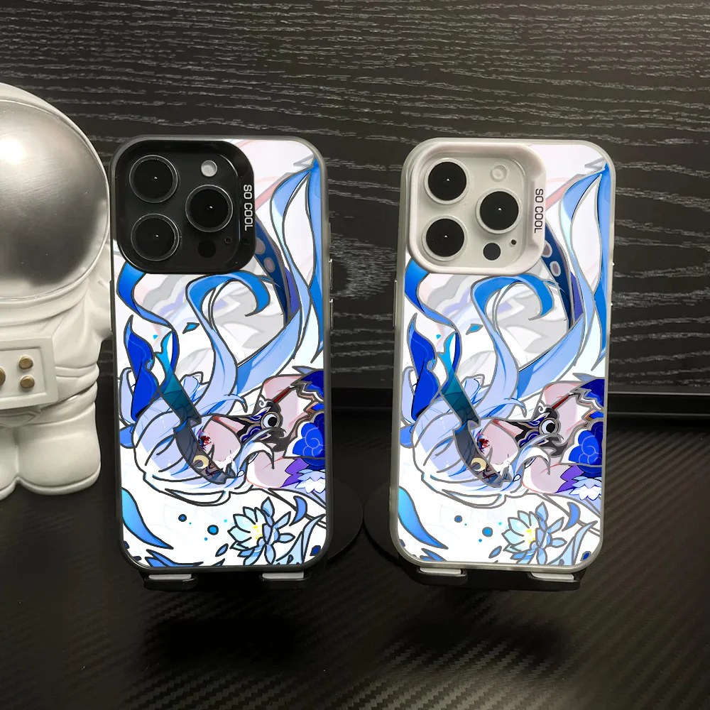 Jingliu Honkai Star Rail Phone Case IMD Color Silver Shell For IPhone 16 15 14 13 12 Pro Max Plus
Jingliu Honkai Star Rail Phone Case IMD Color Silver Shell For IPhone 16 15 14 13 12 Pro Max Plus