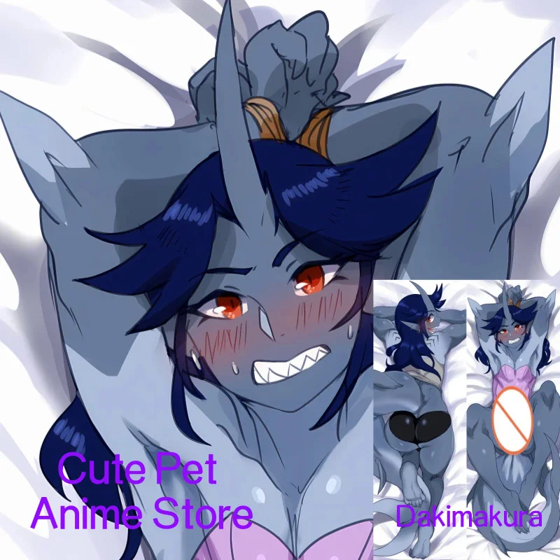 Dakimakura Anime Pillow Case Shark Submissive Orcs Double-sided Print Of Life-size Body Pillowcase Gifts Can be Customized
Dakimakura Anime Pillow Case Shark Submissive Orcs Double-sided Print Of Life-size Body Pillowcase Gifts Can be Customized