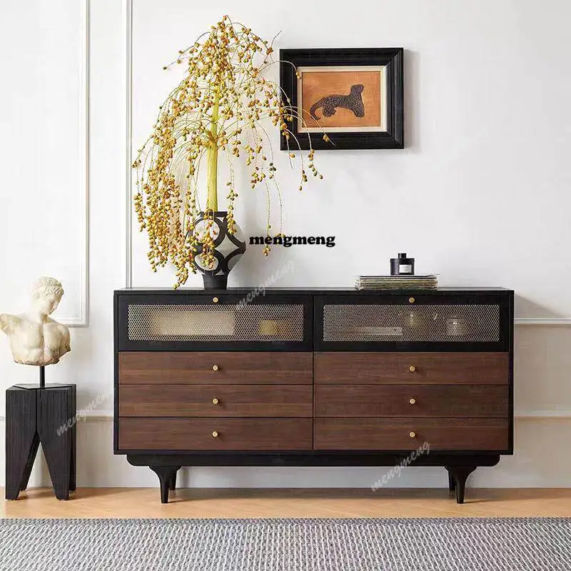 Nordic solid wood storage chest French light luxury bedroom eight bucket cabinet living room cabinet
Nordic solid wood storage chest French light luxury bedroom eight bucket cabinet living room cabinet