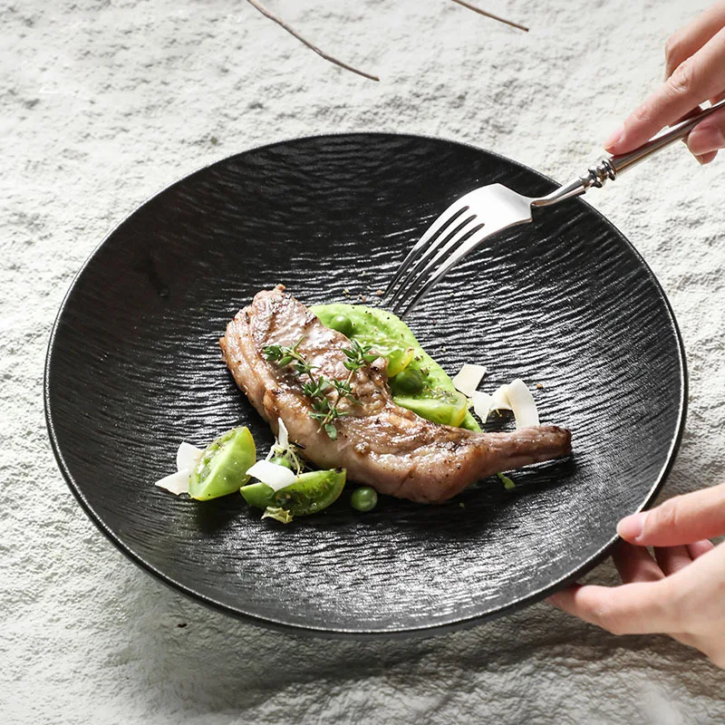 Japanese Ceramic Large Plate Bowl, Home Premium Soup Plate, Western Food Creative Plate, Vegetable Plate, Kitchen Tableware
Japanese Ceramic Large Plate Bowl, Home Premium Soup Plate, Western Food Creative Plate, Vegetable Plate, Kitchen Tableware